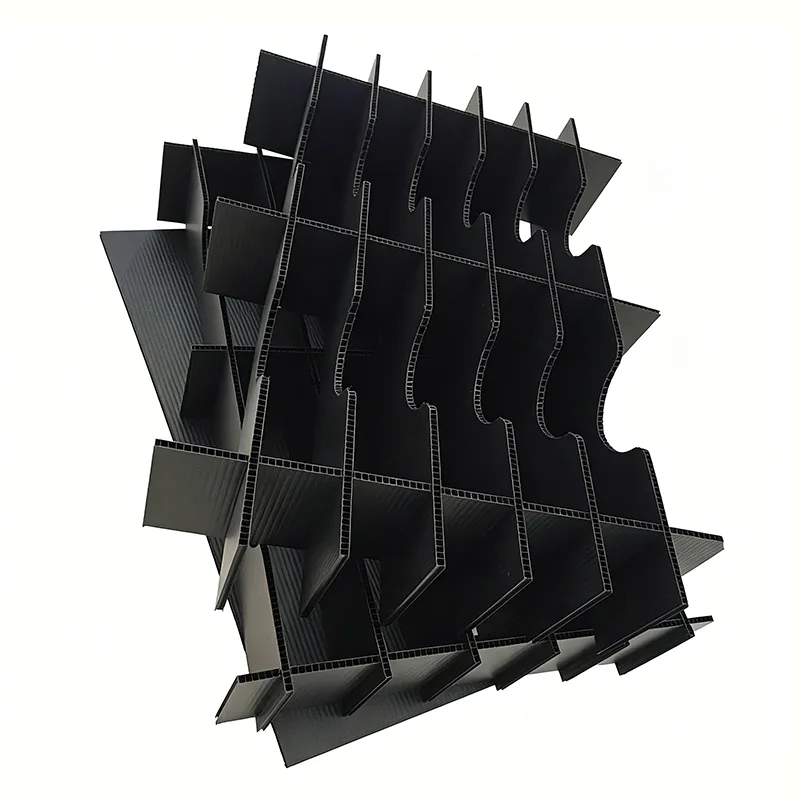 Dividers Protèktif Papan PP berongga kanggo Instrumen Precision